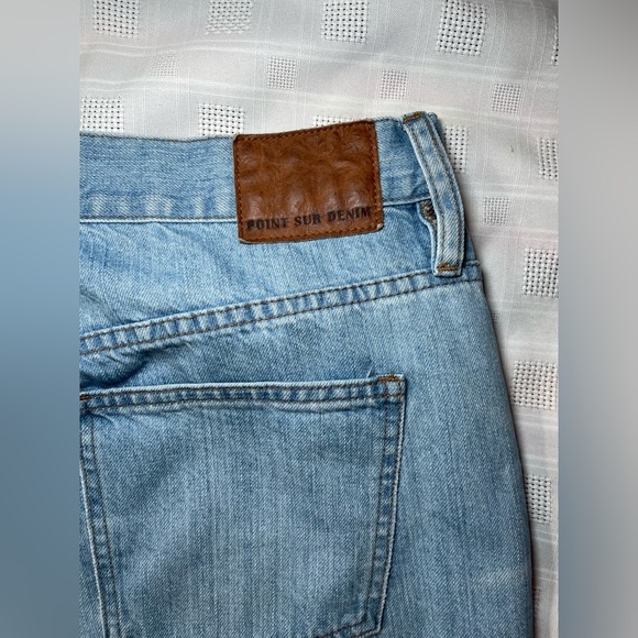 Point Sur Denim High Waisted Tapered Jeans - Picture 12 of 16